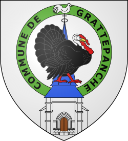Blason ville fr Grattepanche (Somme)